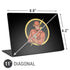 DC Comics The Flash Folded Arms Pose Universal Laptop 11in (8.8 x 6.2in) Skin